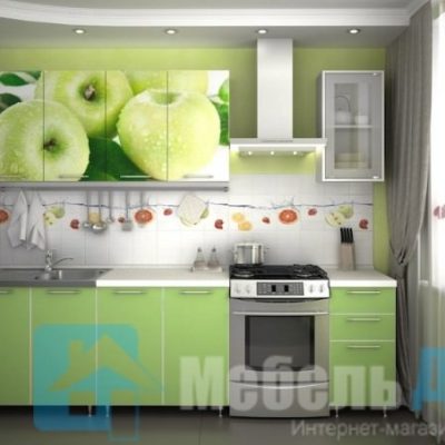 Кухня «Яблоко» 2 м. (р)