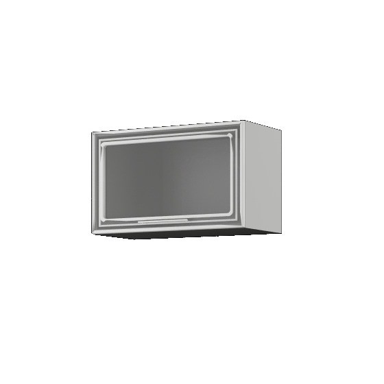Шкаф горизонтальный со стеклом ШВГС-500 «Виста» (иц)